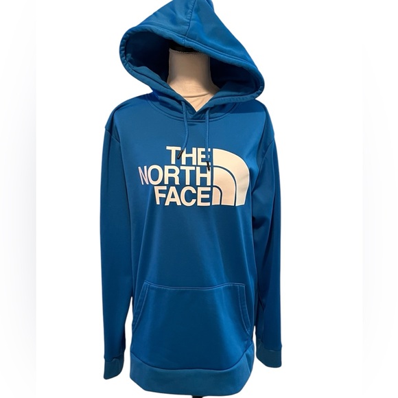 NWOT - The North Face Men’s Blue/White Hoodie - Picture 2 of 7